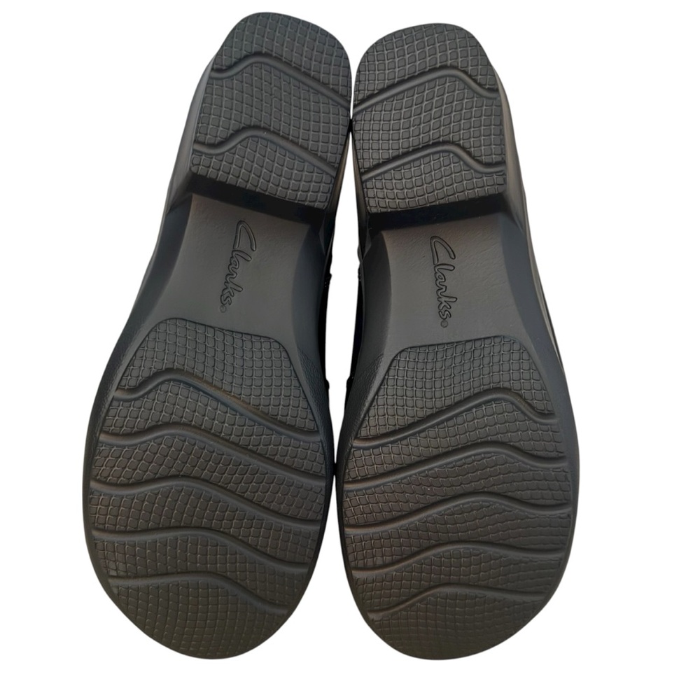 Clark’s Collection Women’s Angie Spice Black Leather Boots Size 7 - Picture 5 of 11